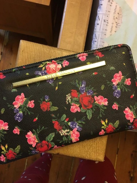 steve madden floral purse